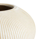 Habitat ribbed ceramic vase - British product
