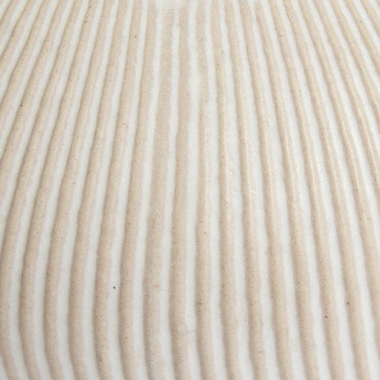 Habitat ribbed ceramic vase - British product