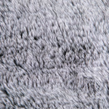 Habitat Faux Fur Tipped Throw - Charcoal - 125x150cm