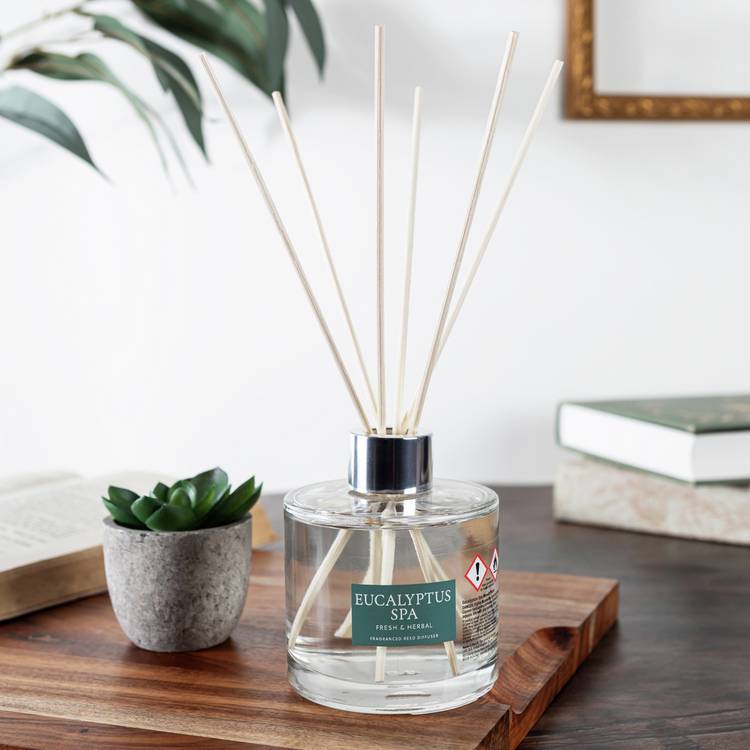 Wax Lyrical reed diffuser Eucalyptus Spa 200ml (British brand)