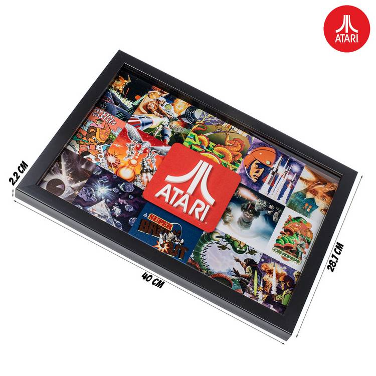 Atari 3D Legends wall art 40x28.7 cm, UK version