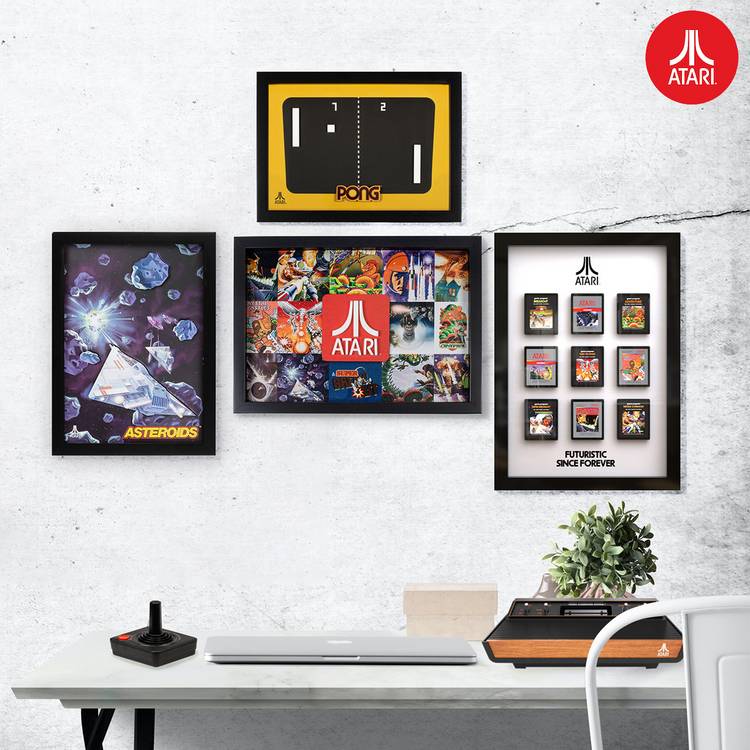 Atari 3D Legends wall art 40x28.7 cm, UK version