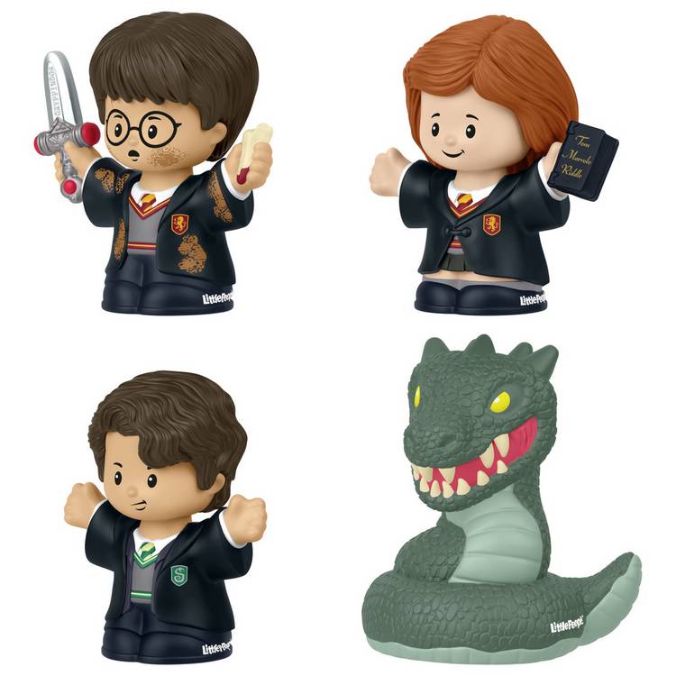 Little People Collector Harry Potter Chamber of Secrets 4 figures, imported from the UK