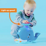 Bright Starts Silly Spout Whale Popper toy, UK version