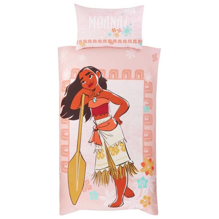 Disney Moana kids bedding set single duvet - British product
