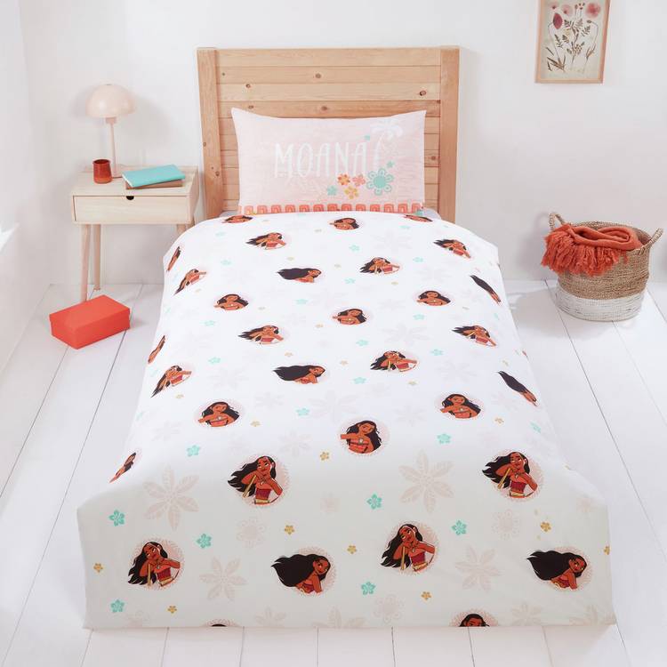 Disney Moana kids bedding set single duvet - British product