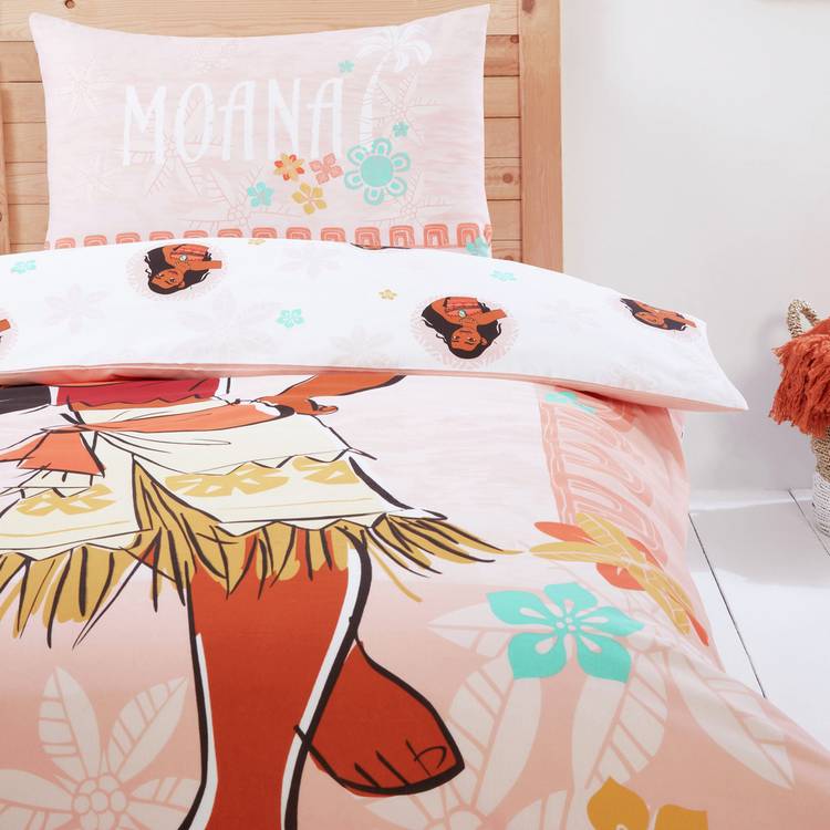 Disney Moana kids bedding set single duvet - British product