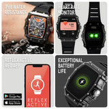 Reflex Active Nexus black strap calling smartwatch (British brand)