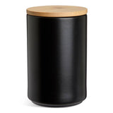 Habitat ceramic canister set 3-piece stoneware kitchen storage, imported from the UK