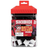 Skibidi Toilet Battle Bucket Set with 20 figures, imported from the UK