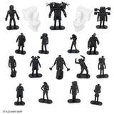 Skibidi Toilet Battle Bucket Set with 20 figures, imported from the UK