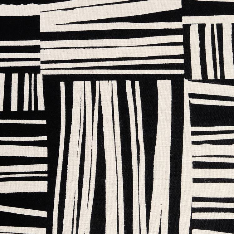 Habitat industrial printed monochrome cushion 43x43cm, UK version