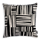 Habitat industrial printed monochrome cushion 43x43cm, UK version