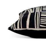 Habitat industrial printed monochrome cushion 43x43cm, UK version