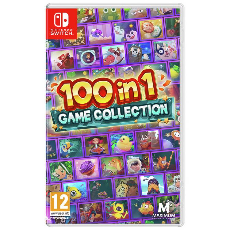 100 in 1 Game Collection Nintendo Switch game, UK version