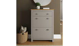 Argos GFW Lancaster Shoe Storage Cabinet - Grey- Buy online at McGrocer