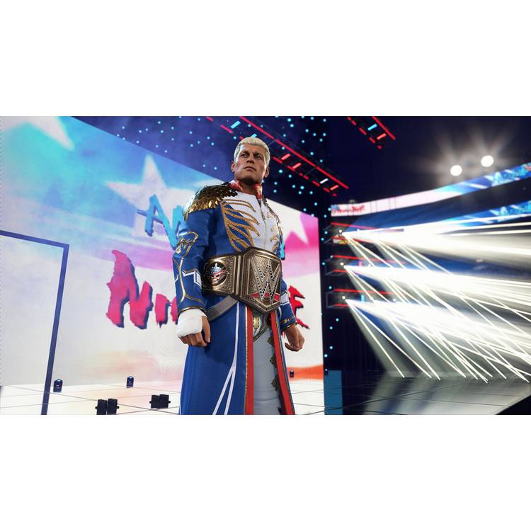 WWE 2K25 PS5 game disc, imported from the UK