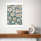 Argos East End Prints Daisy Pattern Art Print - A3- Buy online at McGrocer