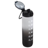 Grey ombre tracker sipper water bottle 1 litre (British brand)