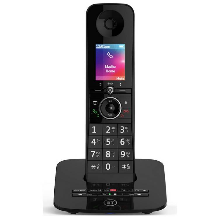 BT cordless phone with answer machine, UK version
