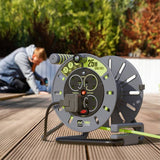 Masterplug Pro-XT 25m cable reel 4 sockets - British product