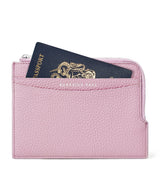 Harrods Aspinal of London Leather Zipped Travel Wallet- Buy online at McGrocer