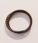 Harrods Tateossian Leather Chelsea Bracelet- Buy online at McGrocer