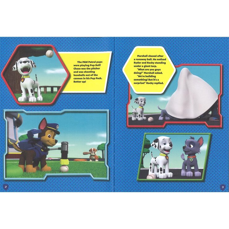 Paw Patrol Adventure Box with storybooks and play pieces (British brand)