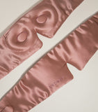 DROWSY mulberry silk lash cocoon sleep mask (British brand)