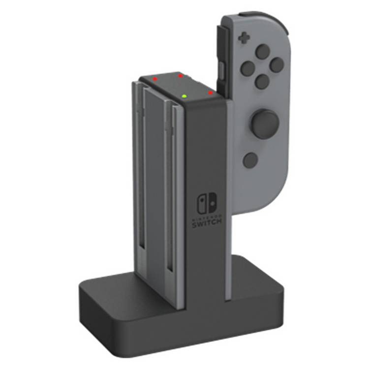 PowerA charging dock for 4 Joy-Con controllers, Nintendo Switch - British product