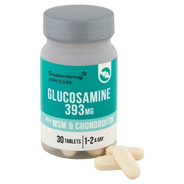 Superdrug Glucosamine & Chondroitin 30 Tablets GOODS Superdrug