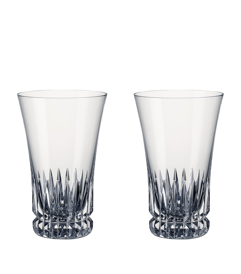 Villeroy & Boch Grand Royal tall glasses 300ml set of 2 (British brand)