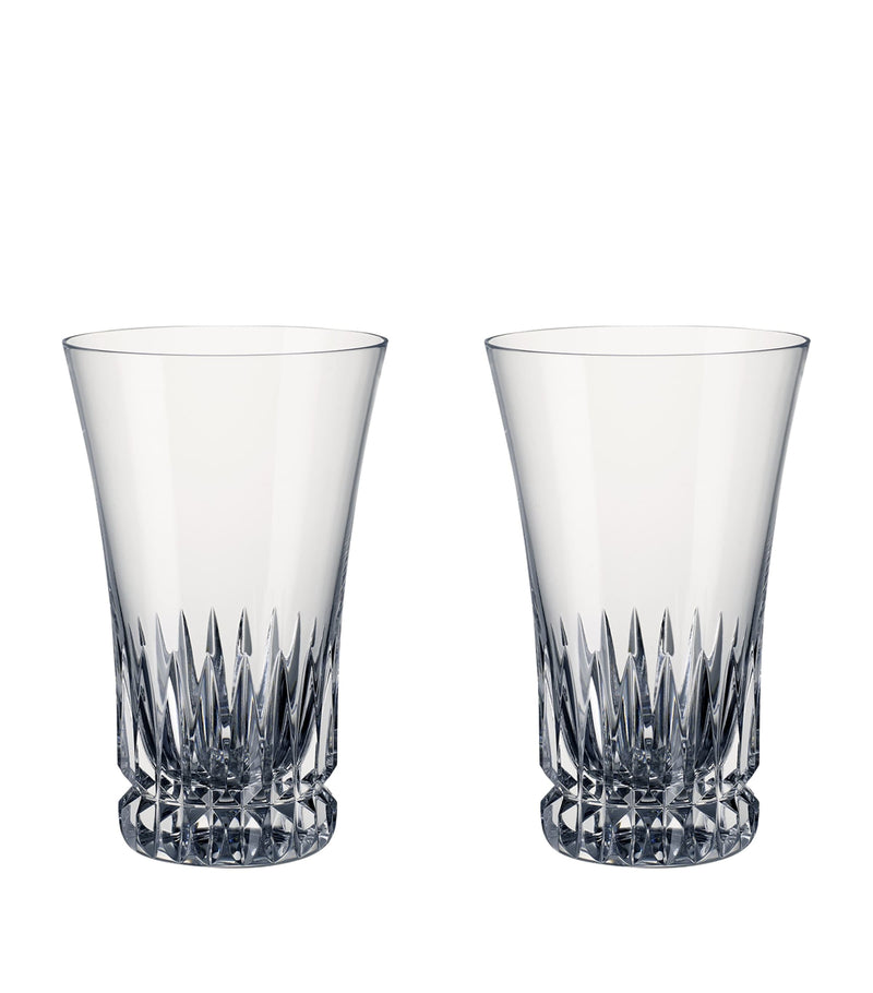 Villeroy & Boch Grand Royal tall glasses 300ml set of 2 (British brand)
