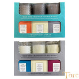 Costco UK Torc Fragranced Textured Glass Candles 3 Pack- Buy online at McGrocer