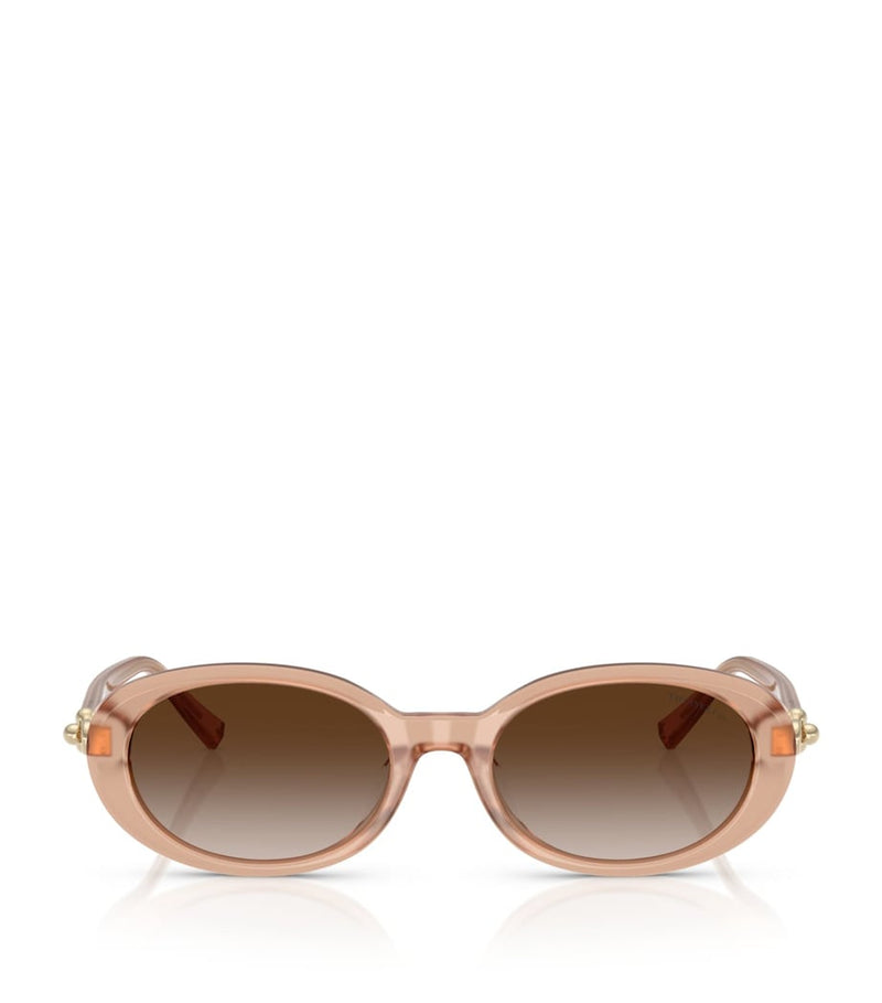 Tiffany & Co. oval acetate sunglasses, UK version