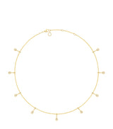 Harrods Boucheron Yellow Gold and Diamond Serpent Bohème Droplet Necklace- Buy online at McGrocer