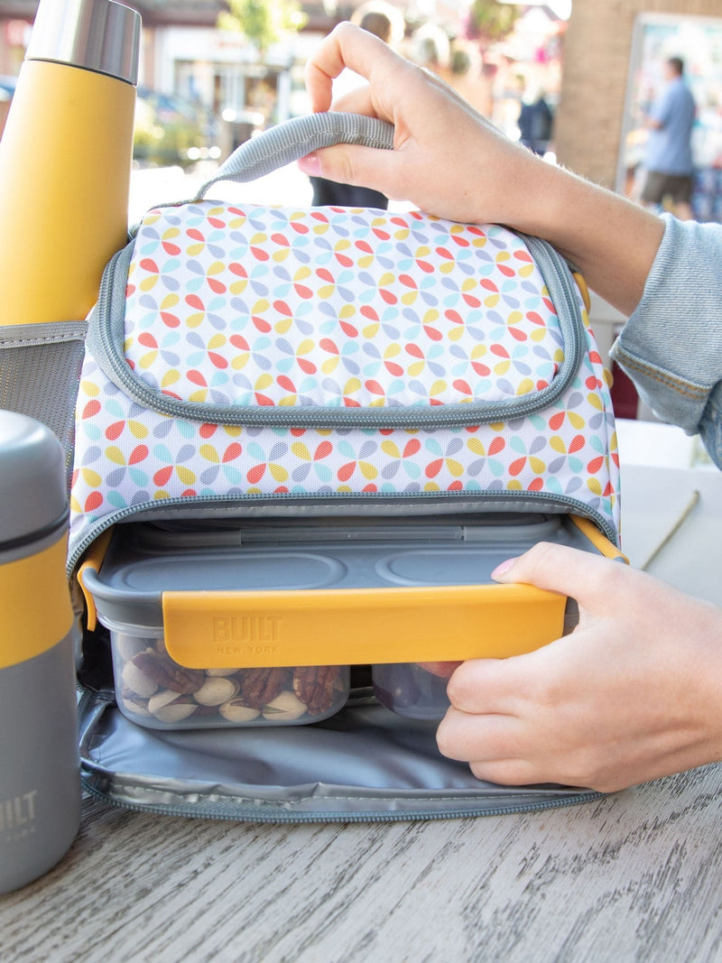 BUILT Grey Stylist lunch bag 6 litre - British product