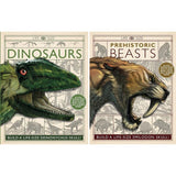 Life Size Prehistoric Assortment book and model (British brand)