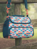 BUILT Blue Retro lunch bag 6 Litre - British product