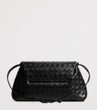 Bottega Veneta Giorno Intrecciato leather shoulder bag, UK version
