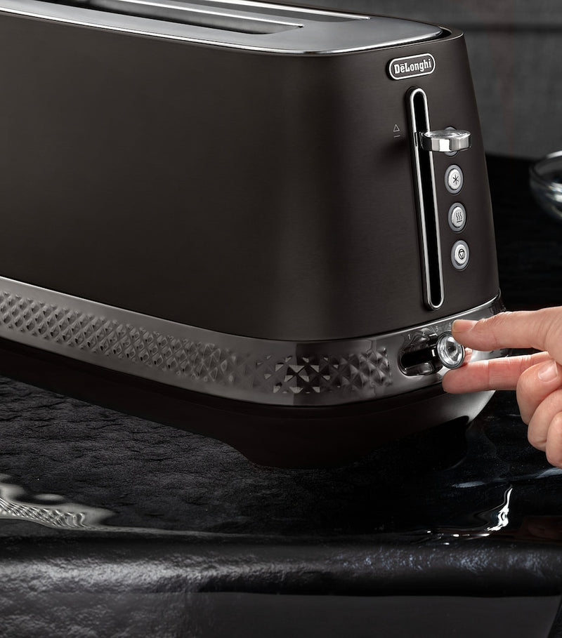 De'Longhi Stainless Steel Diadema Toaster - British product