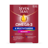 Holland & Barrett Seven Seas Omega-3 & Multivitamins Woman Dietary Supplement 30 Tablets & 30 Capsules- Buy online at McGrocer