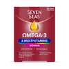 Seven Seas women's Omega-3 multivitamin 30 tablets 30 capsules, imported from the UK