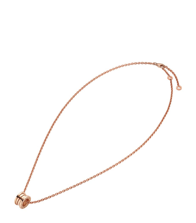 Bvlgari B.zero1 necklace rose gold 18kt - British product