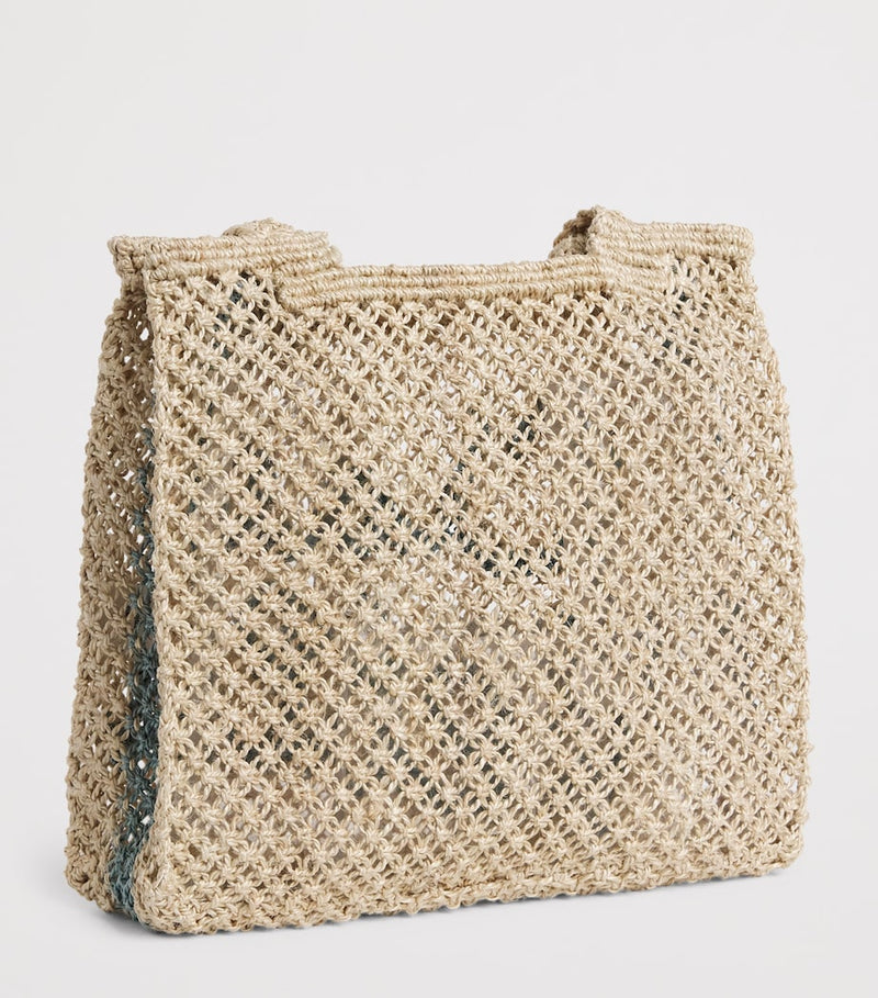 The Jacksons Ciao Bella jute tote bag (British brand)