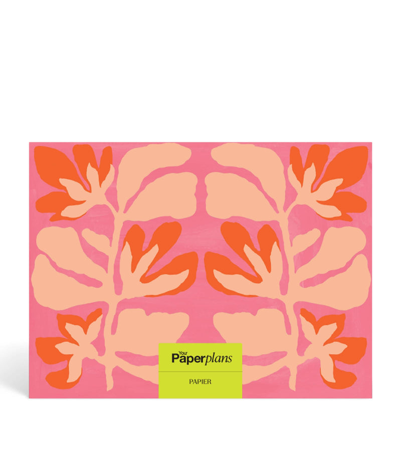 Papier Bright Floral desk planner, imported from the UK