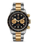 Harrods TUDOR Black Bay Chrono Stainless Steel and Yellow Gold Watch 41mm- Buy online at McGrocer
