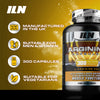 L Arginine capsules 2600mg with glutamine 300 capsules - British product