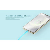 Juice USB to Type C charging cable Aqua 1m, imported from the UK