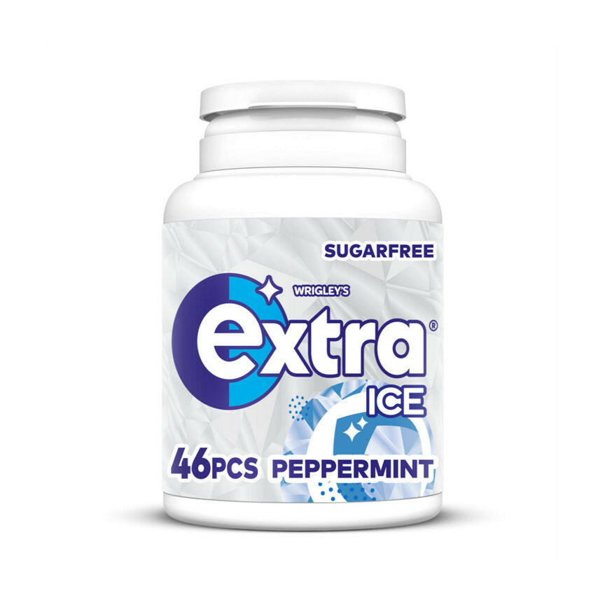 Wrigley's Extra Ice Peppermint Sugarfree Gum Snacks & Confectionery ASDA